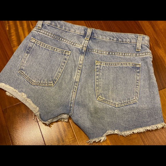 Button fly vintage American apparel denim shorts - Picture 7 of 7